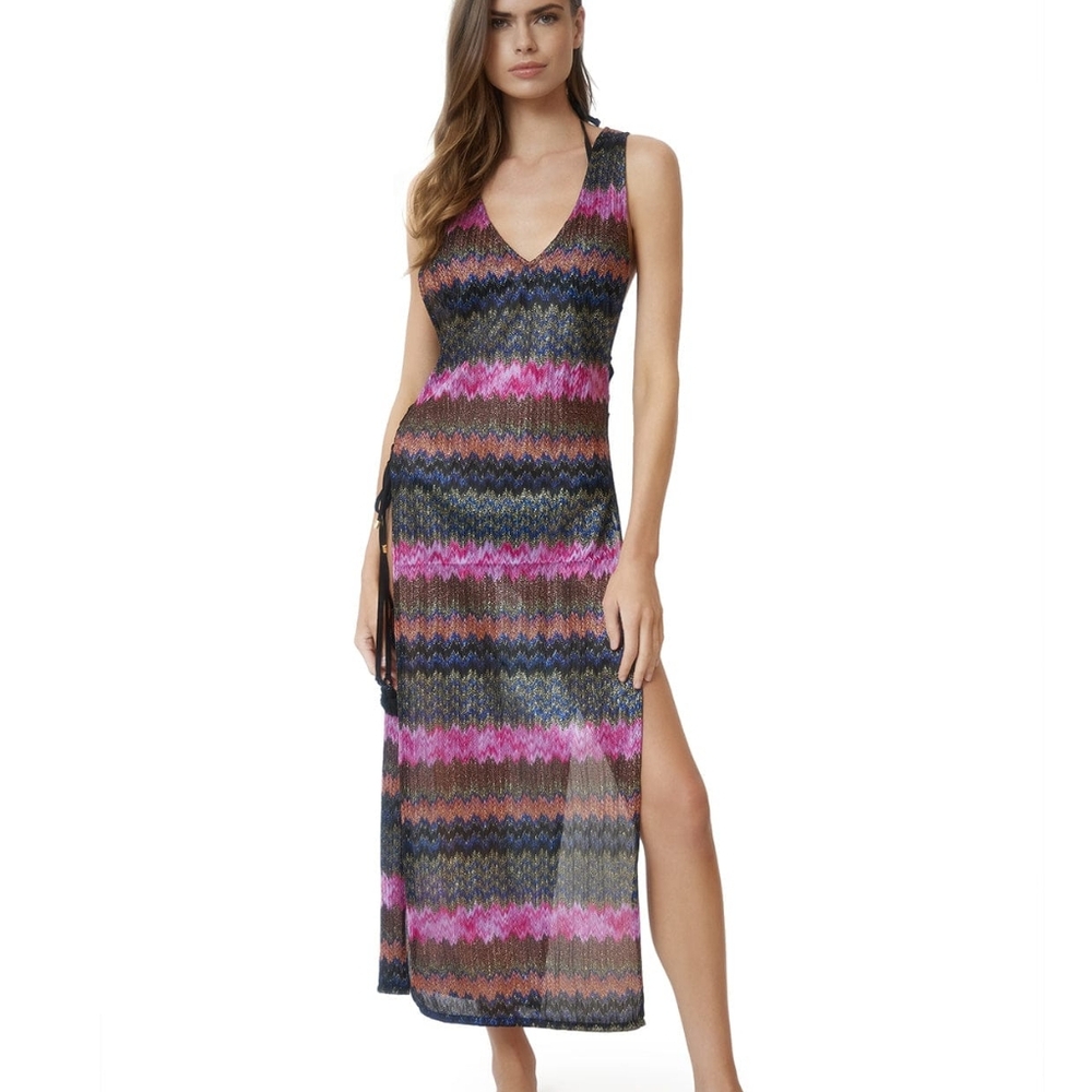 PQ Swim Multicolor Knit Swim Coverup